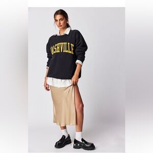 Free people classic crew sweatshirt